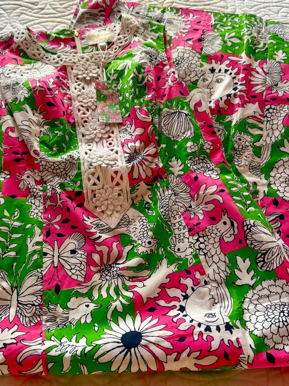 Lilly Pulitzer Barberine Maxi Dress Brand New Size 6 - Picture 2 of 6